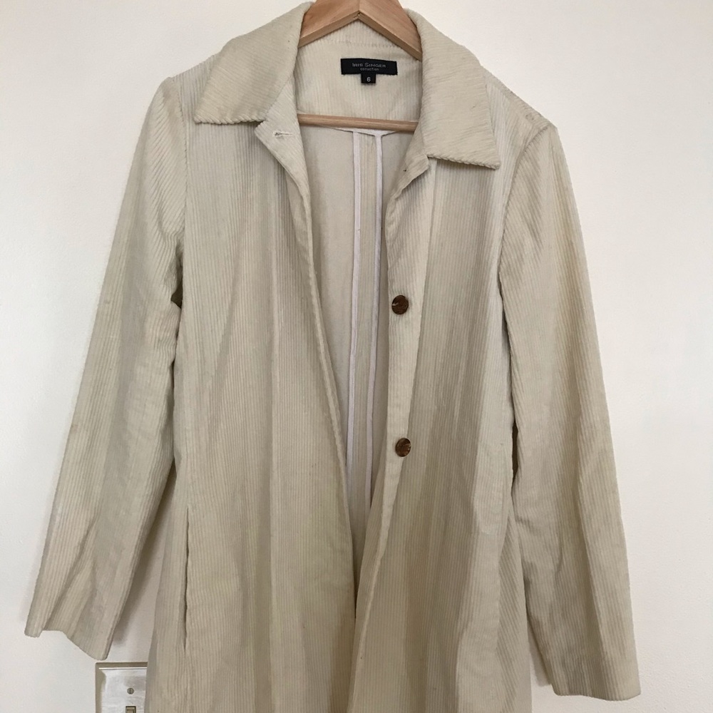 White Corduroy Jacket